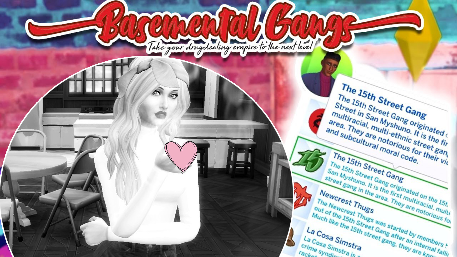 The Sims 4 Basemental Gangs Mod - Sims 4 Update