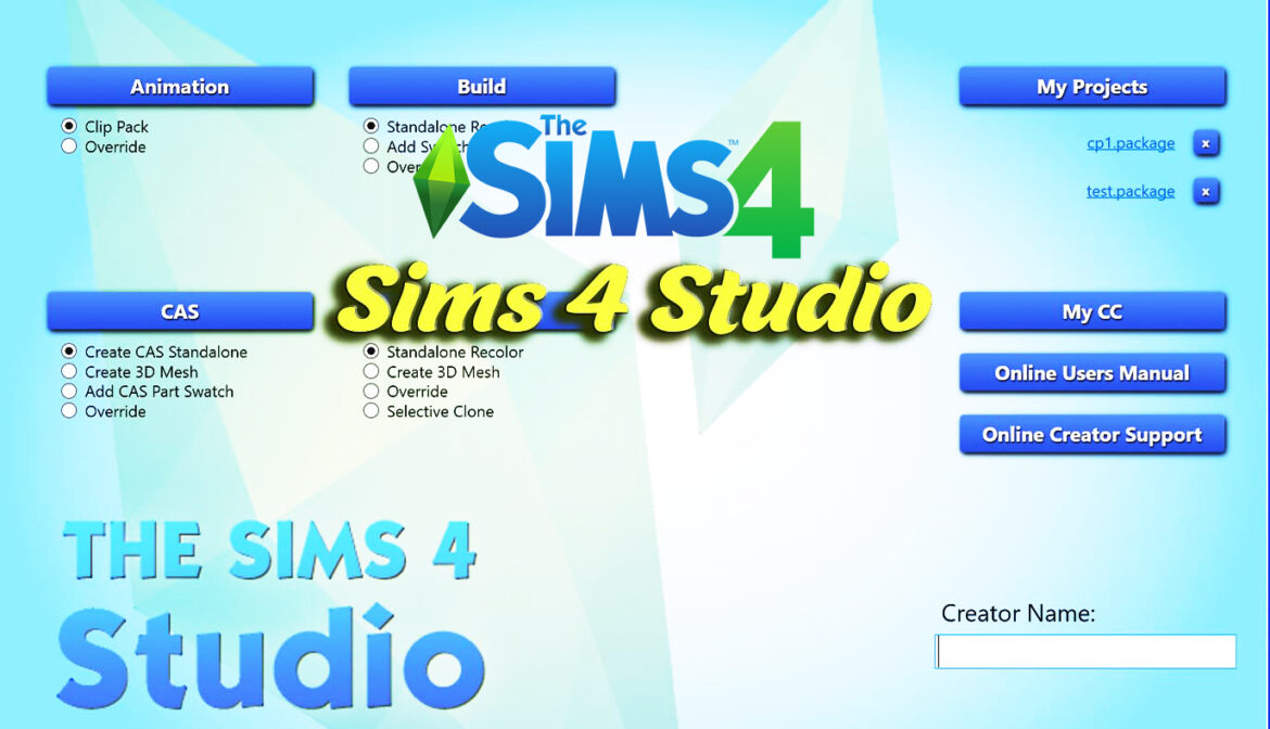 Sims 4 Studio for Windows