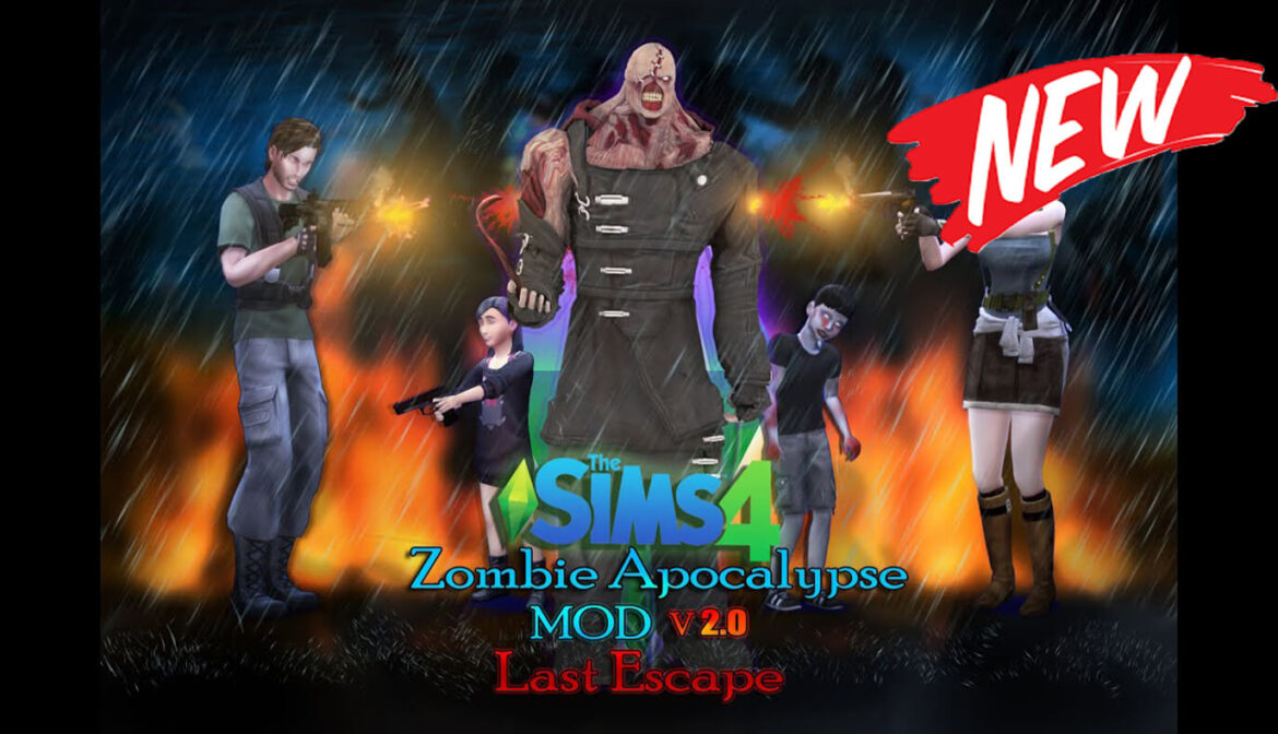 The Sims 4 Zombie Apocalypse Mod