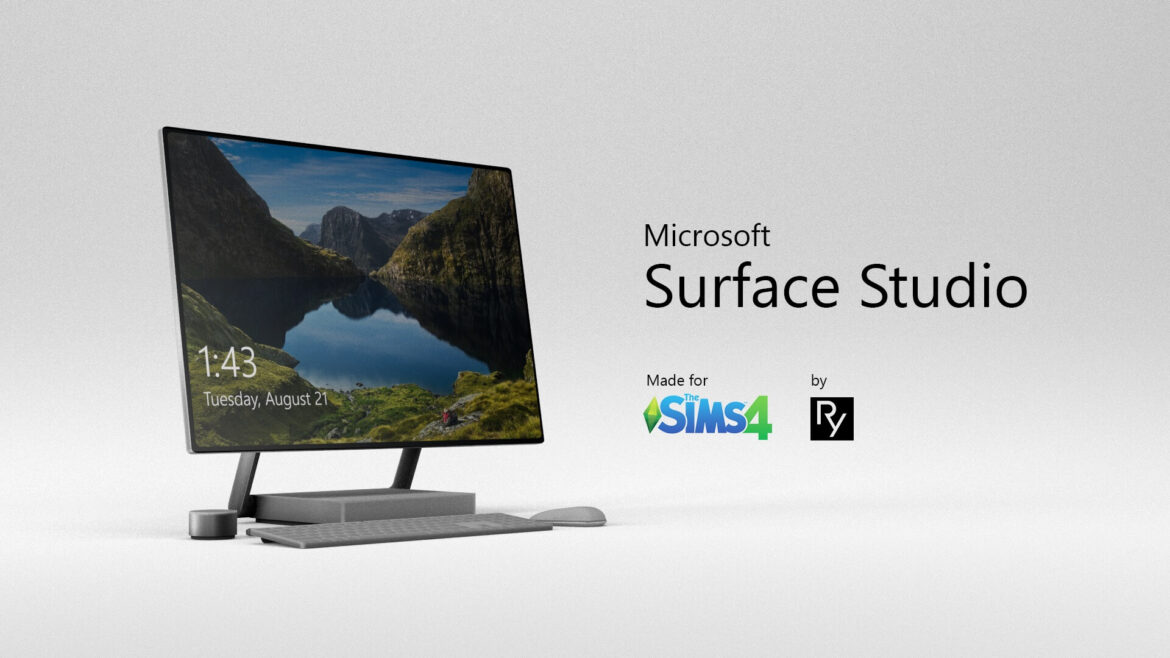 Microsoft Surface Studio with Surface Accessories