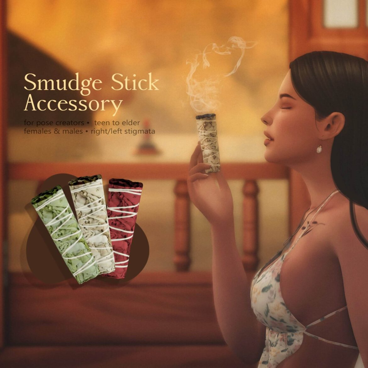 SMUDGE STICK ACCESSORY
