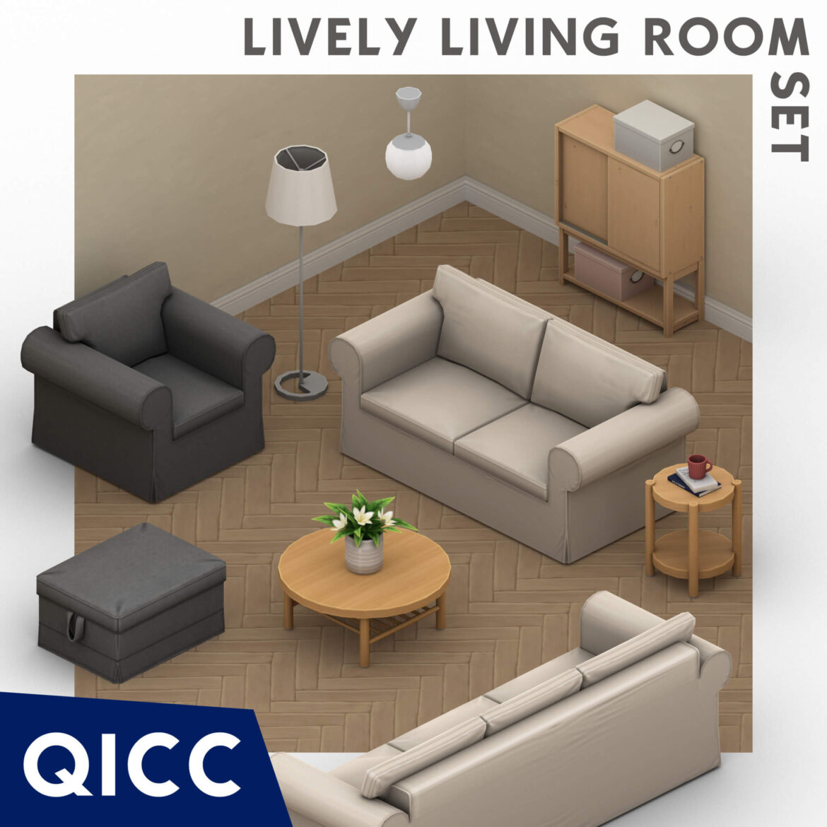 Lively Living Room Set
