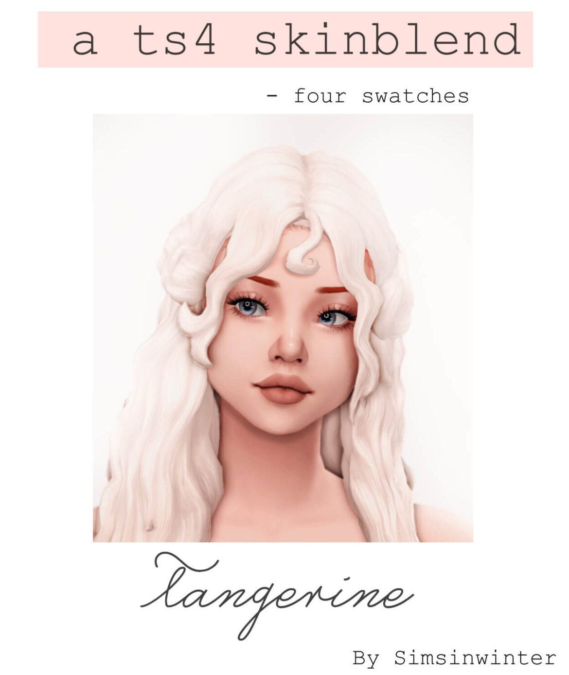 Sims 4 Soft Skinblend